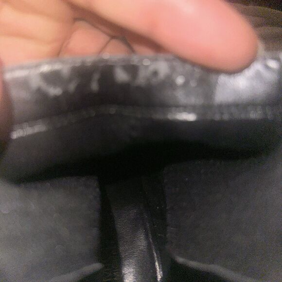 MICHAEL Michael Kors Sinclair Metallic Grey Snakeskin Embossed Booties Sz  6.5M - Picture 9 of 9